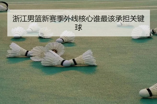 浙江男篮新赛季外线核心谁最该承担关键球